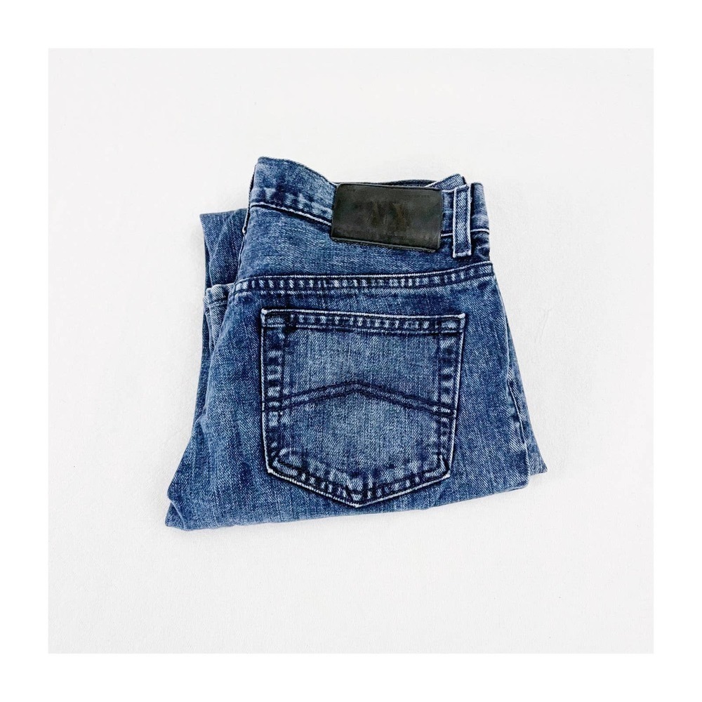 Armani Exchange Low Rise Boot Cut Marble Wash SZ2 Reg